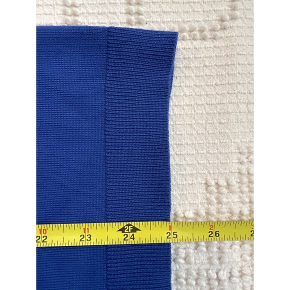 Lands End Women's Cardigan Cobalt Blue Sz M Lightweight Long Sleeve Button Front - Picture 11 of 11